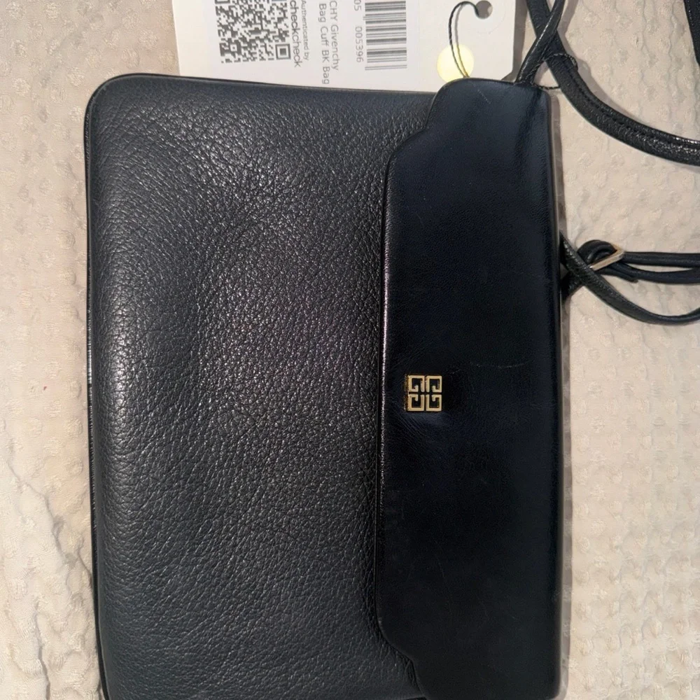 Givenchy Black Leather Crossbody Bag